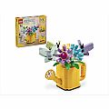 LEGO Flowers in Watering Can