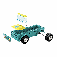 LEGO Emergency Ambulance and Snowboarder