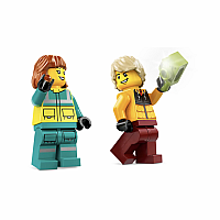 LEGO Emergency Ambulance and Snowboarder