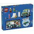 LEGO Emergency Ambulance and Snowboarder