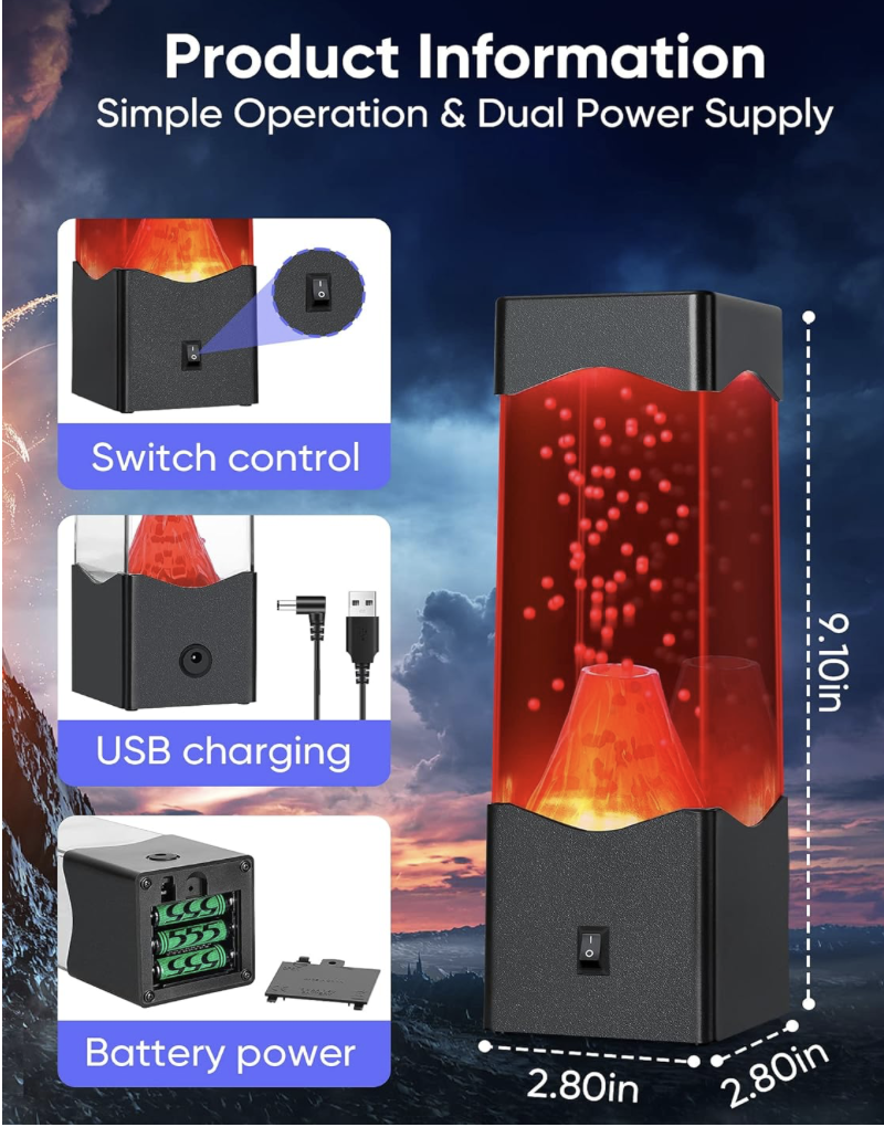Motionz Volcano LED Light Ages 14+ - Building Blocks