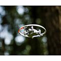 HaloSpin Rotating Light Ring Drone 