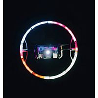 HaloSpin Rotating Light Ring Drone 