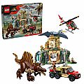 LEGO Jurassic World Spinosaurus & Quetzalcoatlus Air Mission