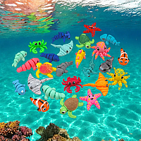 Wigglitz 3D Printed Assorted Fidget Bag (10-13pcs)