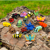 Wigglitz 3D Printed Assorted Fidget Bag (10-13pcs)