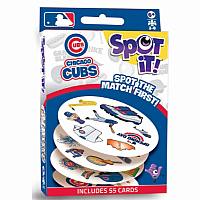 Spot It Game Cards: Chicago Cubs Edition