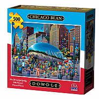 Chicago Bean 500 Piece Puzzle