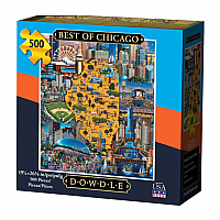 Best of Chicago 500 Piece Puzzle