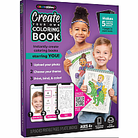 Create Your Own Coloring Book Kit