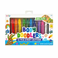 Ooly Body Doodlers Body Crayons
