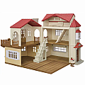 Calico Critters Red Roof Country Home Secret Attic Gift Set 