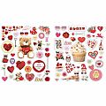 Eyelike Valentine's 400 Reusable Stickers