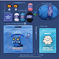 K-Pop Demon Hunters Woobles Derpy Crochet Kit