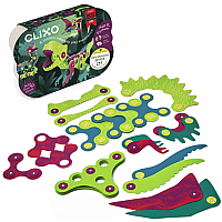 Clixo Dino Discovery Magnetic Building Kit