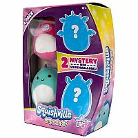 Squishville Mystery Mini Squishmallow 4 Pack RARE Super Soft