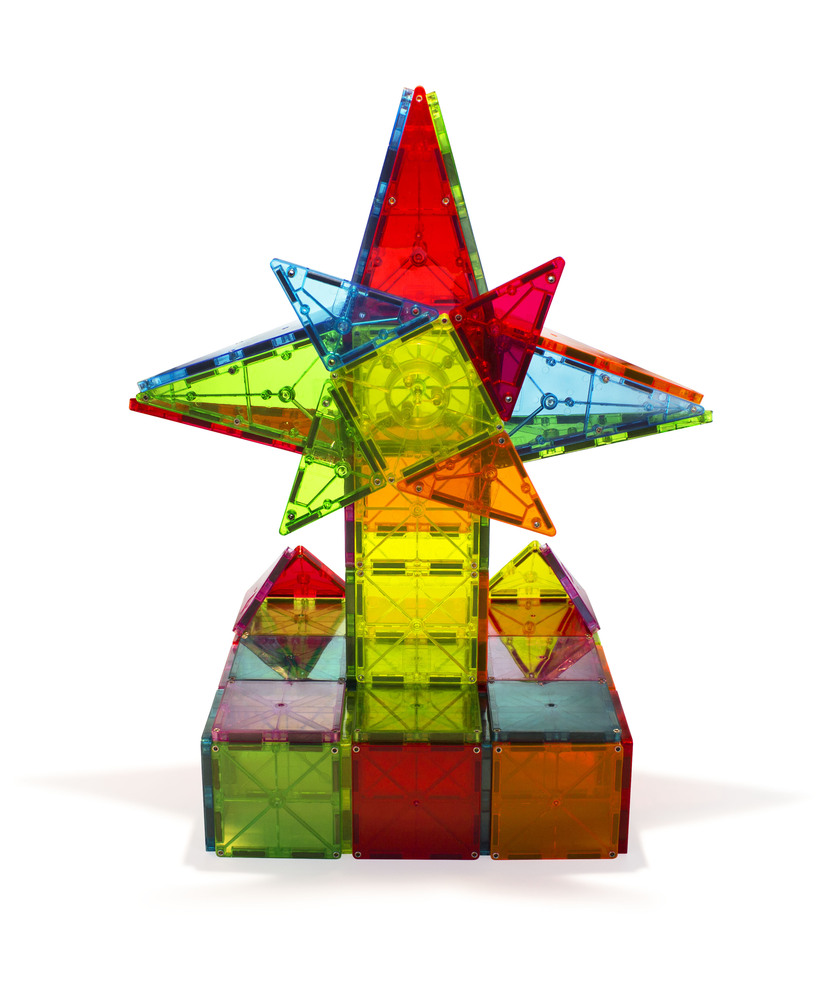 Magna Tiles 110 Piece Metropolis Set Building Blocks
