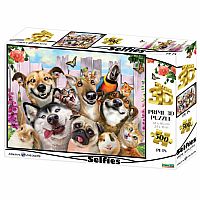 Pet Selfies 3D Puzzle