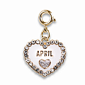 Charm It Birthstone Metal Bracelet Charm
