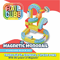 Rail Cube Magnetic Monorail Starter Set