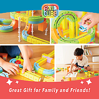 Rail Cube Magnetic Monorail Deluxe Block Set