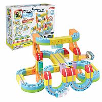 Rail Cube Magnetic Monorail Deluxe Block Set