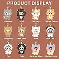 Baby Three Brand Blind Box Plush Vinyl