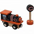 Chicago Bears Wooden Train Engine