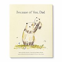 Because of You, Dad by Kobi Yamada Hardcover