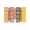 Uncle Goose German Alphabet Wooden Blocks