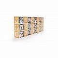 Uncle Goose Greek Alphabet Wooden Blocks