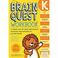 Brain Quest Workbook Kindergarten