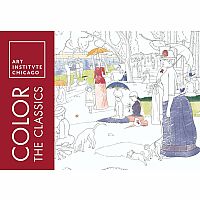 The Art Institute of Chicago Adult Coloring Book