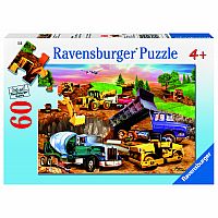 Construction Crowd Puzzle 60pc