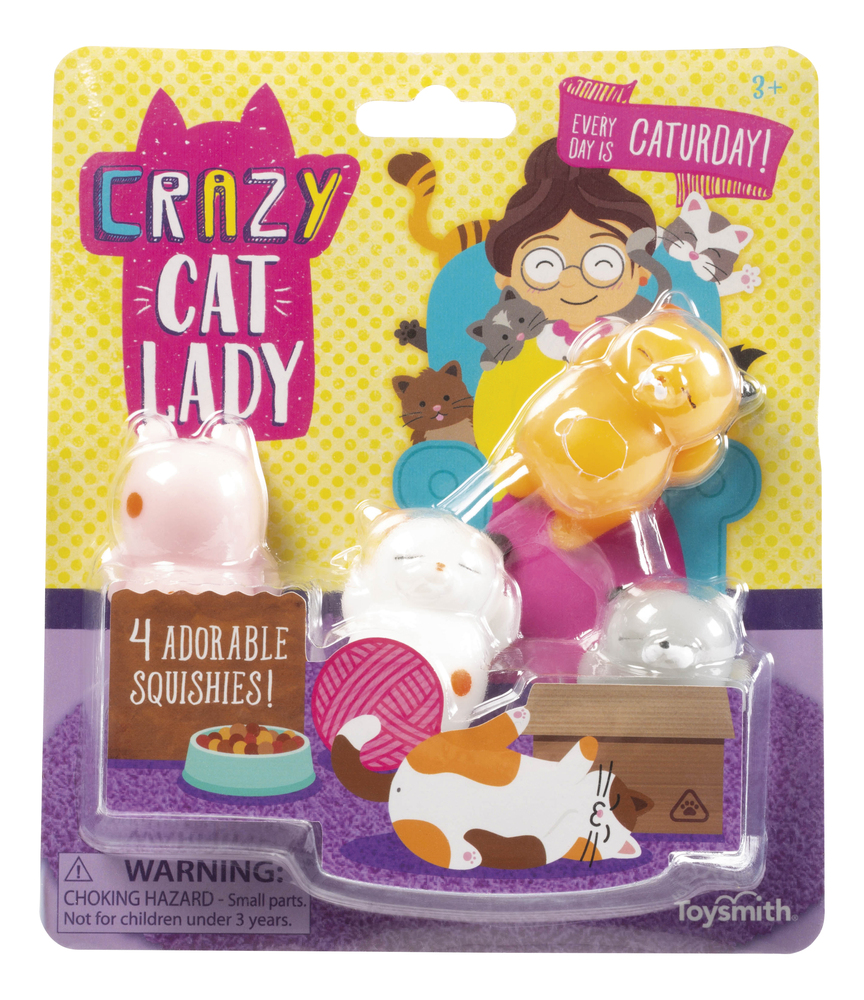 Crazy Cat Lady Building Blocks