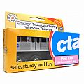 CTA Pink Line Wooden Train