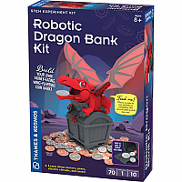 Build Your Own Robotic Dinosaur Bank Kit - Thames & Kosmos 