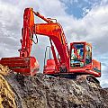 Digger at work! 3x49pc Puzzles