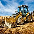 Digger at work! 3x49pc Puzzles