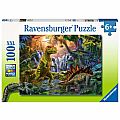 Dinosaur Oasis 100pc Puzzle