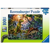 Dinosaur Oasis 100pc Puzzle