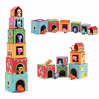 Djeco Blocks and Towers Topanifarm