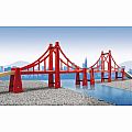 Brio Double Suspension Bridge