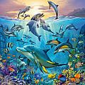 Tierwelt des Ozeans 3x49pc Puzzle