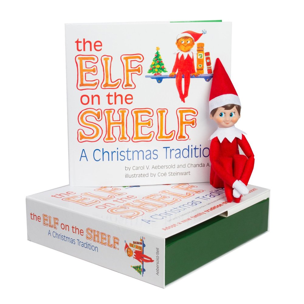 Elf on the Shelf Boy Building Blocks
