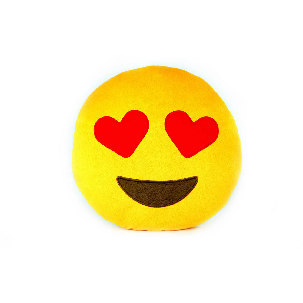 heart emoji pillow