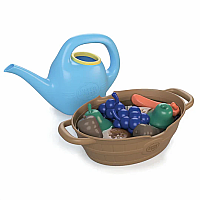 Green Toys Rainbow Harvest Watering Can Activity Set