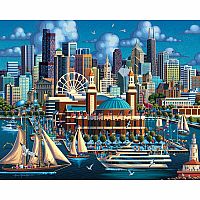Dowdle Chicago Navy Pier 1000pc Puzzle