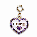 Charm It Birthstone Metal Bracelet Charm