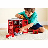 Green Toys Fire Station Playset